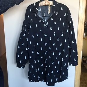 Long, tunic type long shirt